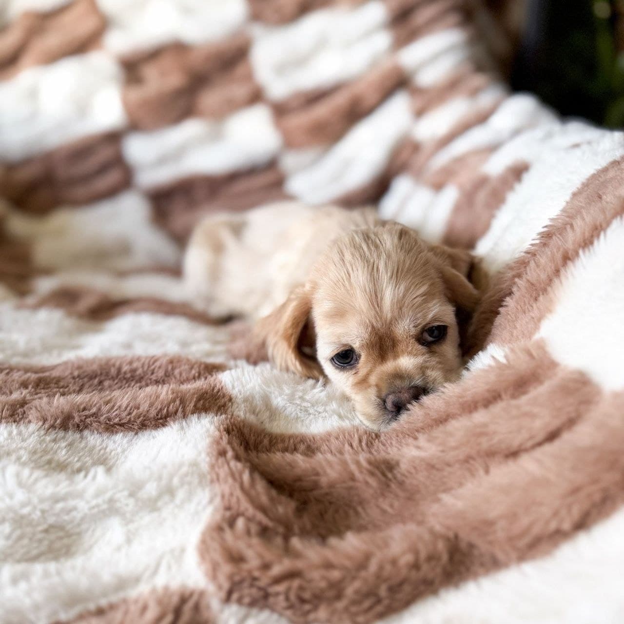 Teddy — Pale Buff / Cream Cocker Spaniel puppy, image 1
